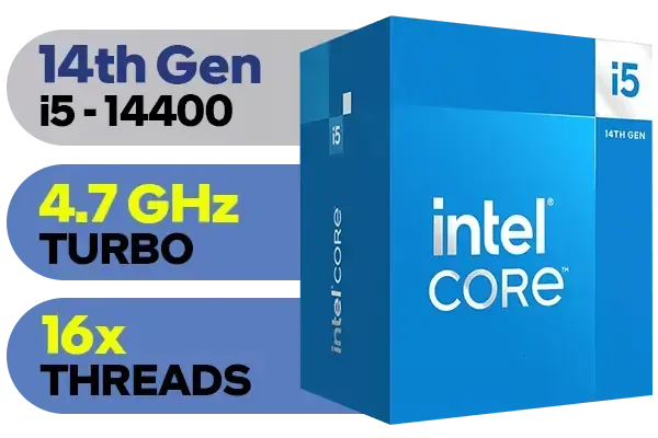 Intel 14th Gen Core i5-14400 Desktop Processor