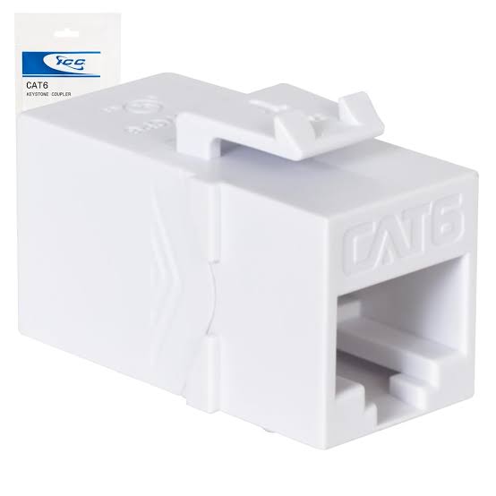 CAT 6 RJ45 INLINE COUPLER / KEYSTONE JACK