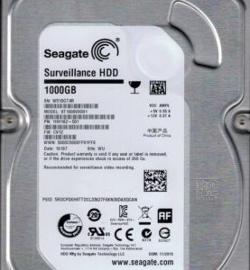 SEAGATE SURVEILLANCE HARD DRIVE